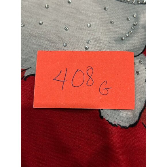 Onque Casual Red Santa Claus Long Sleeve Christmas Sweatshirt Sz XL - Picture 8 of 8